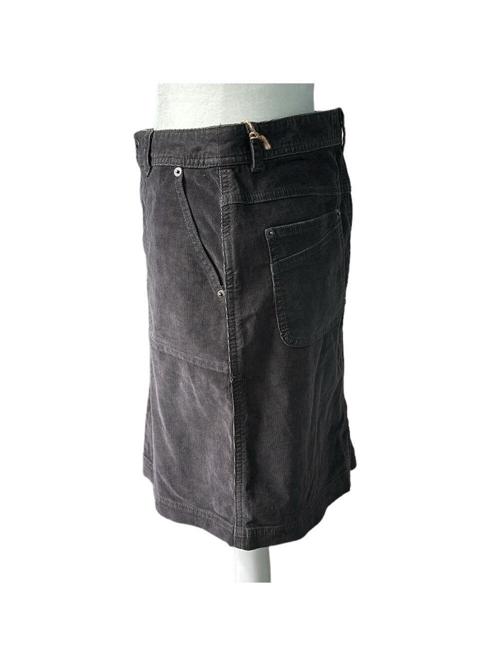 The North Face W Nenana Cord Skirt Graphite Grey Small NWT - Picture 2 of 13